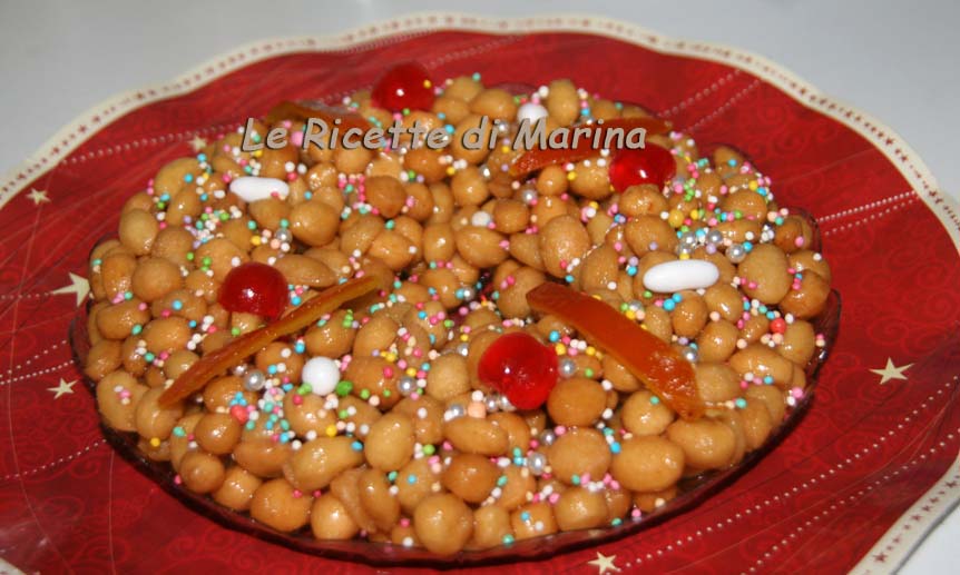 Gli struffoli, ricetta natalizia