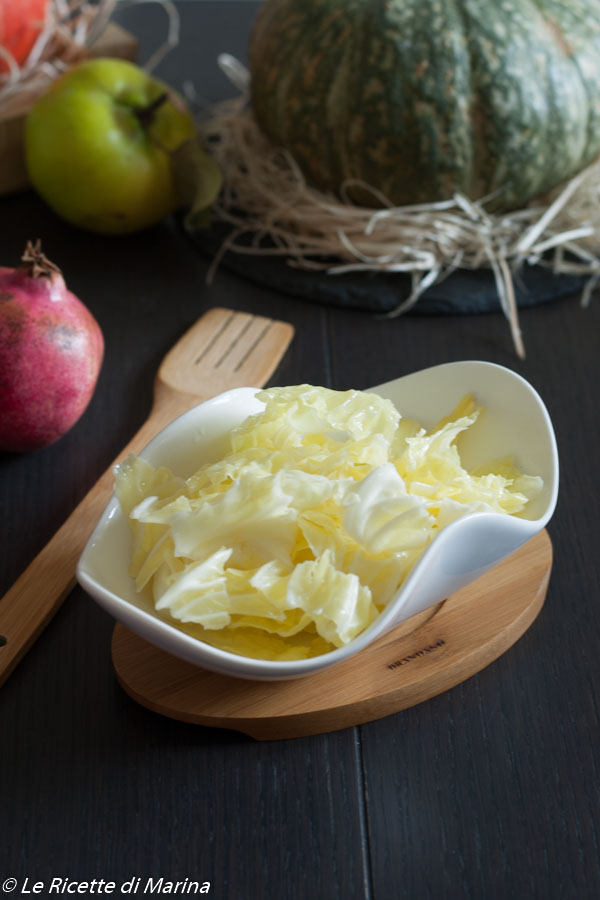 Insalata di verza con aceto di mele