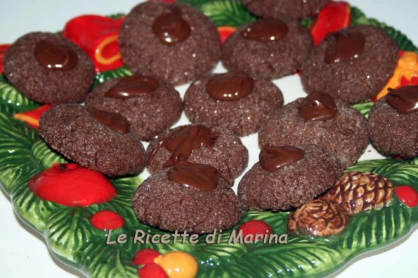biscotti al cioccolato biscotti natalizi