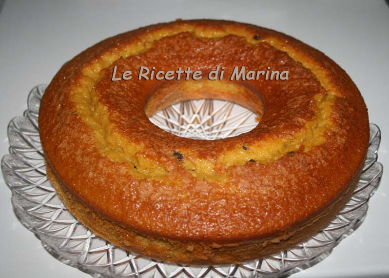 Ciambellone sette vasetti con gocce di cioccolato